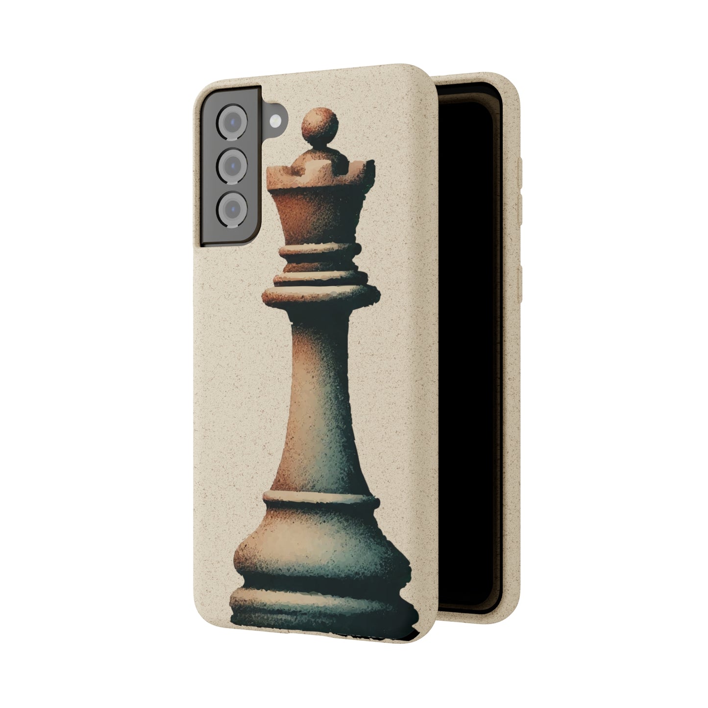 “Biodegradable Phone Case – Vintage Rook Design, Eco-Friendly Choice”   Phone Case