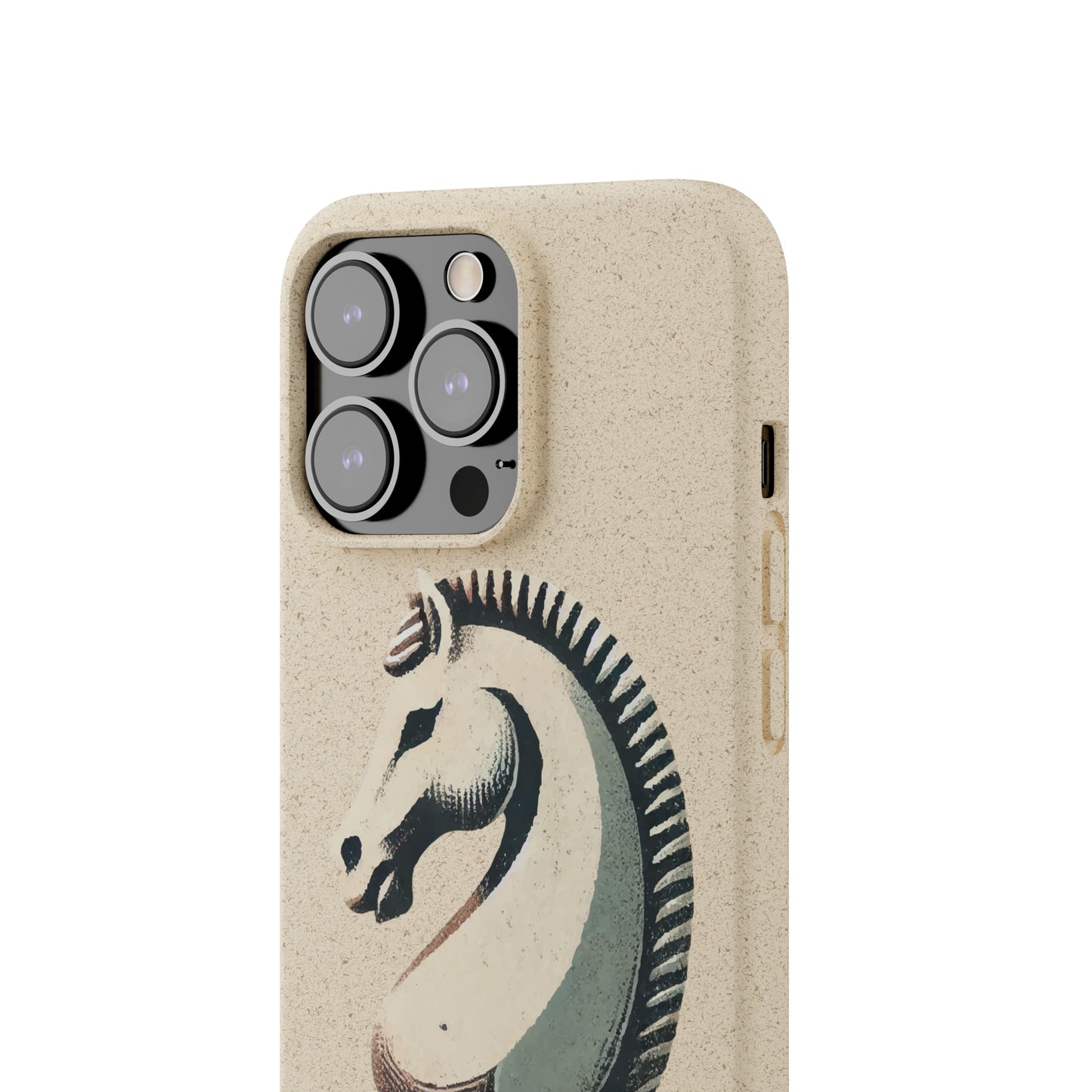 “Biodegradable Phone Case – Vintage Knight Design, Eco-Friendly Choice”   Phone Case