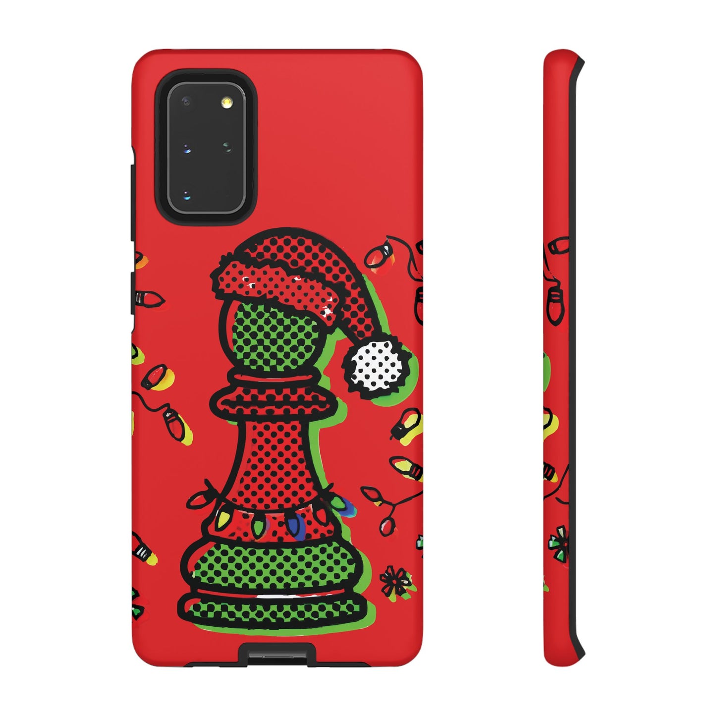 Funda Tough Peón de Ajedrez Navideño Pop Art – iPhone, Samsung y Pixel   Phone Case  24.00 Samsung-Galaxy-S20-Matte