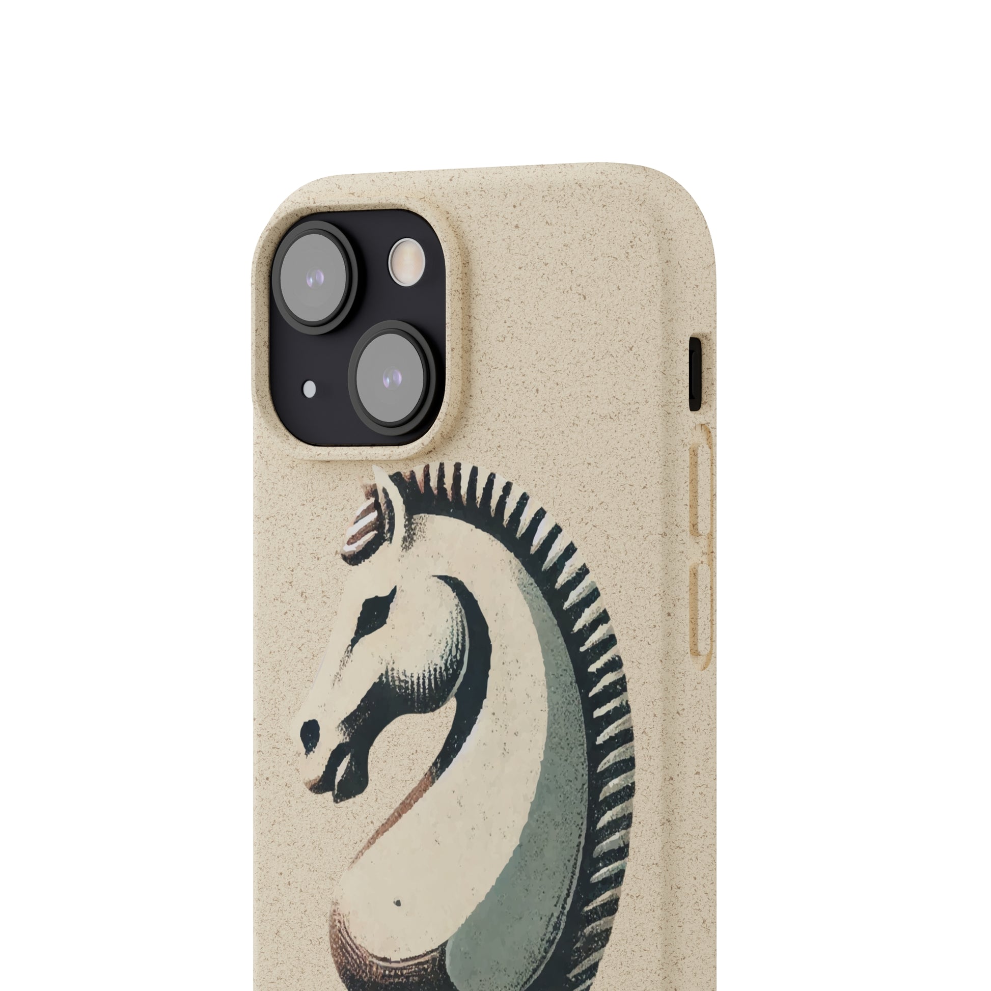 “Biodegradable Phone Case – Vintage Knight Design, Eco-Friendly Choice”   Phone Case