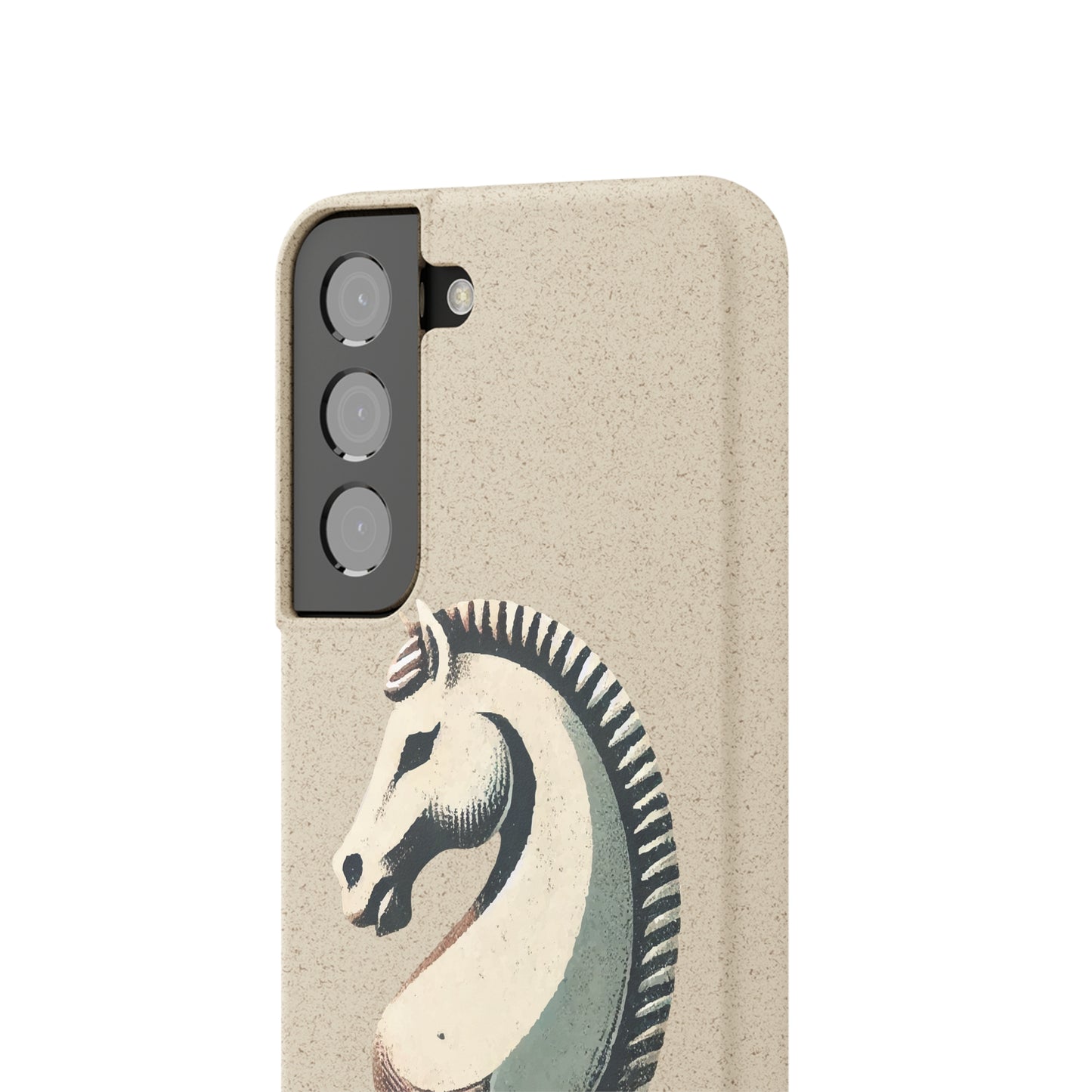 “Biodegradable Phone Case – Vintage Knight Design, Eco-Friendly Choice”   Phone Case