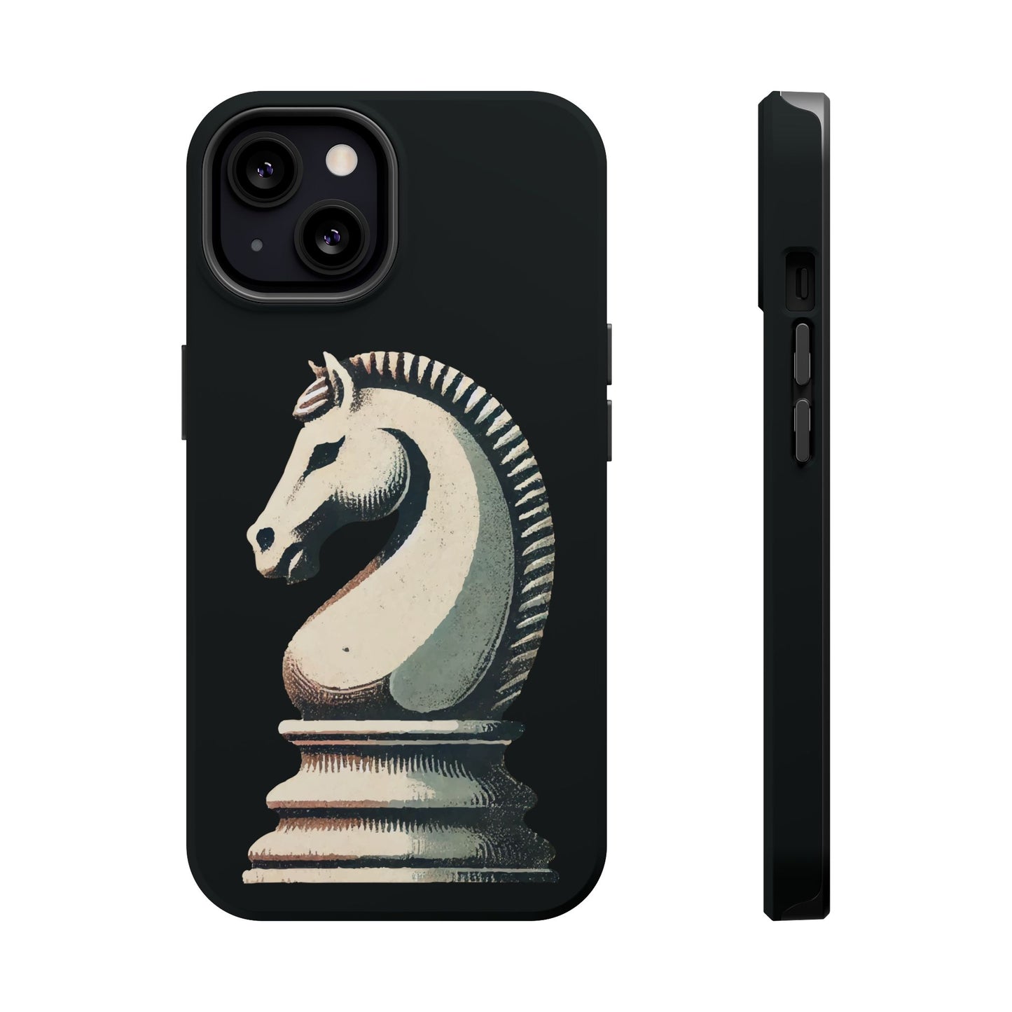 “Magnetic Tough Phone Case – Vintage Knight Design, Durable Protection”   Phone Case  27.00 iPhone-13-Matte