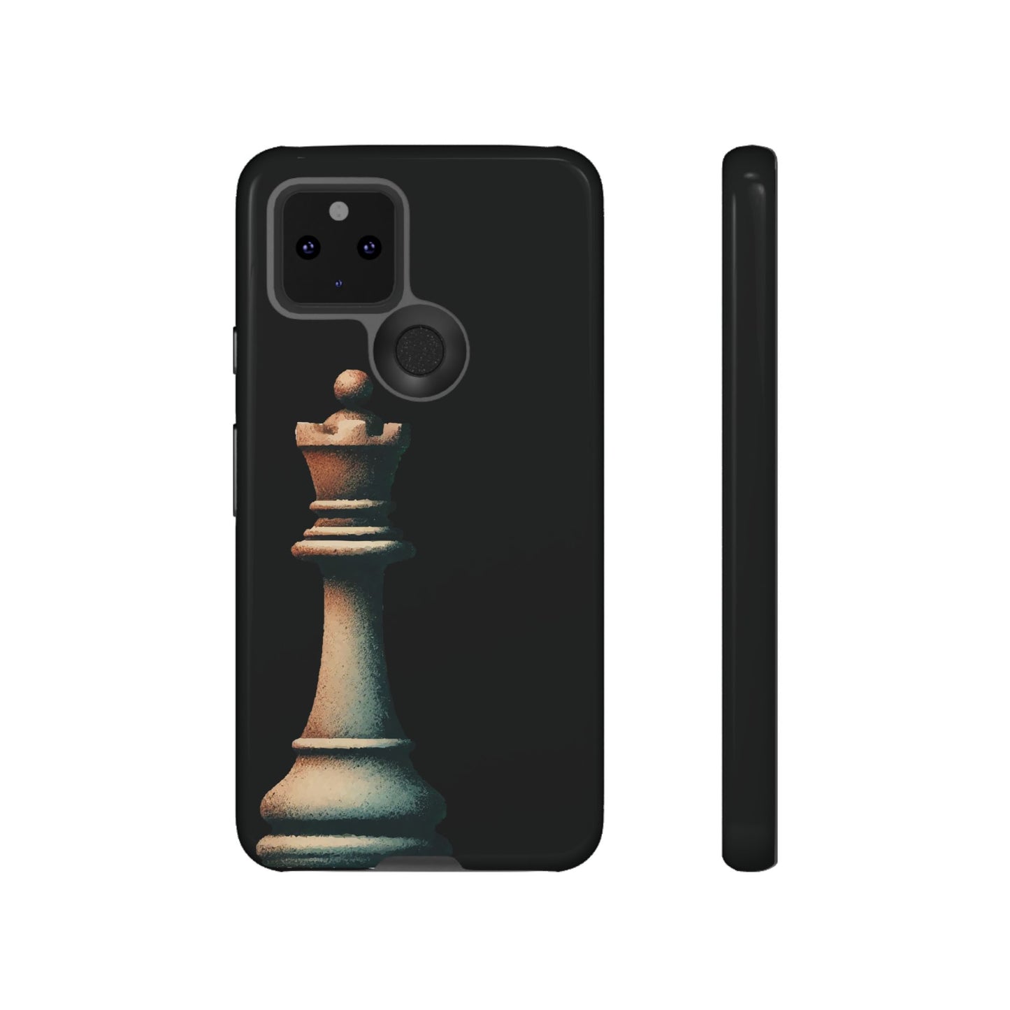 “Tough Phone Case – Vintage Rook Design, Dual-Layer Protection”   Phone Case  27.00 Google-Pixel-5-5G-Glossy