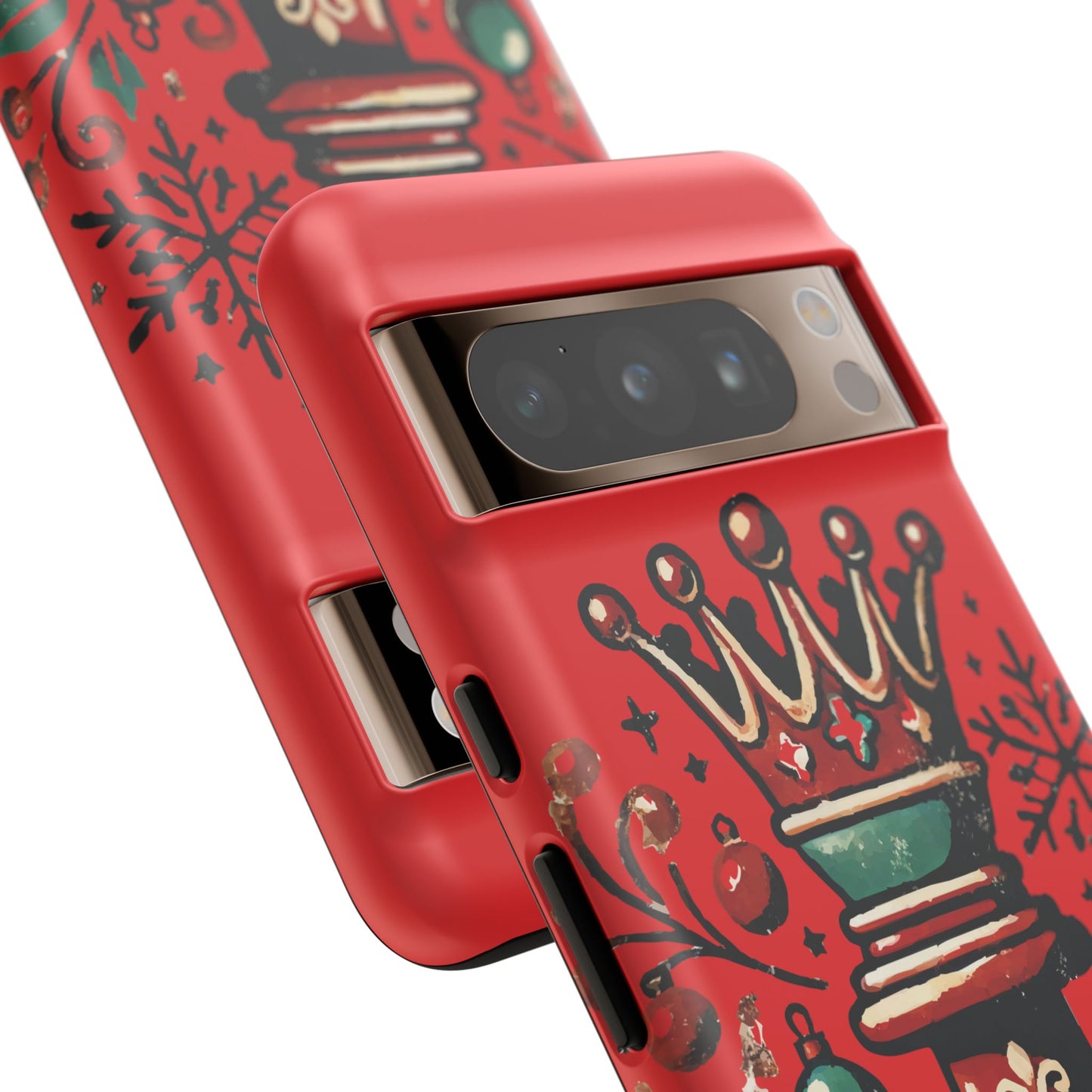 Funda Tough Case Reina Ajedrez Vintage Navideño – Protección y Estilo   Phone Case