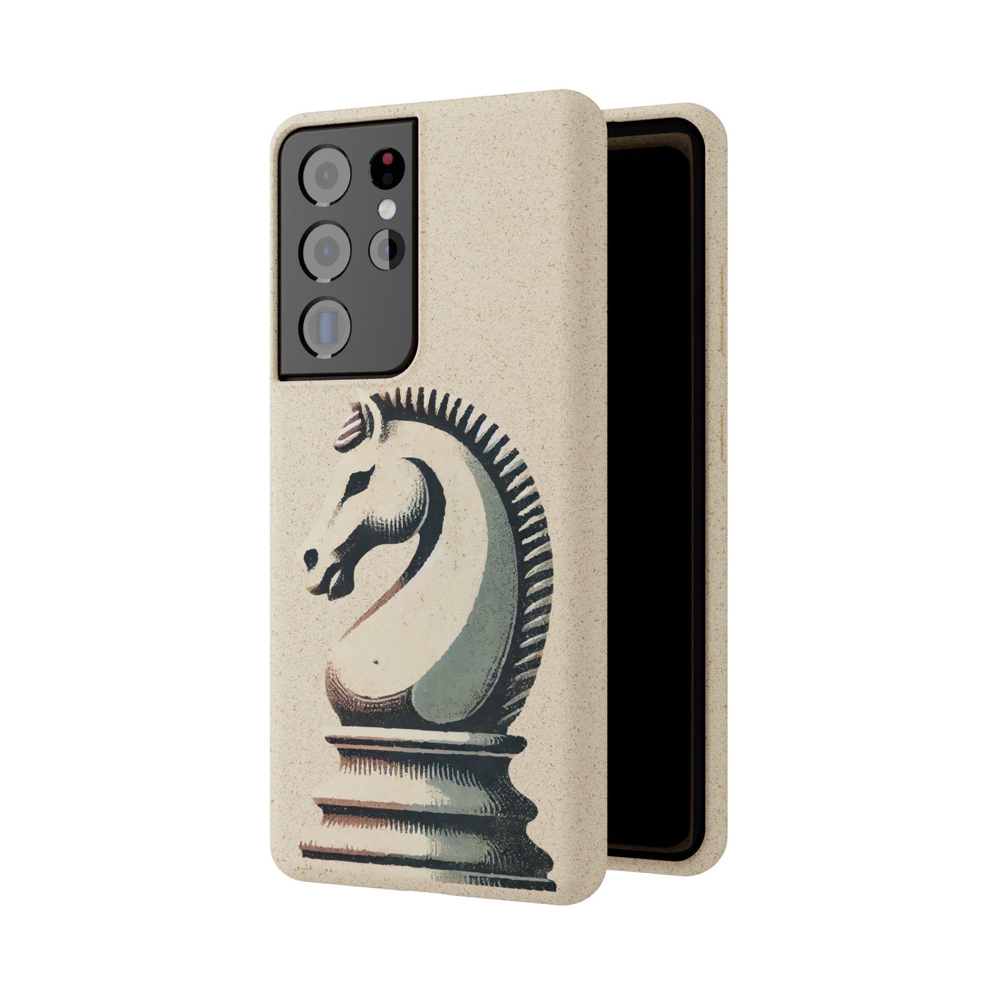 “Biodegradable Phone Case – Vintage Knight Design, Eco-Friendly Choice”   Phone Case