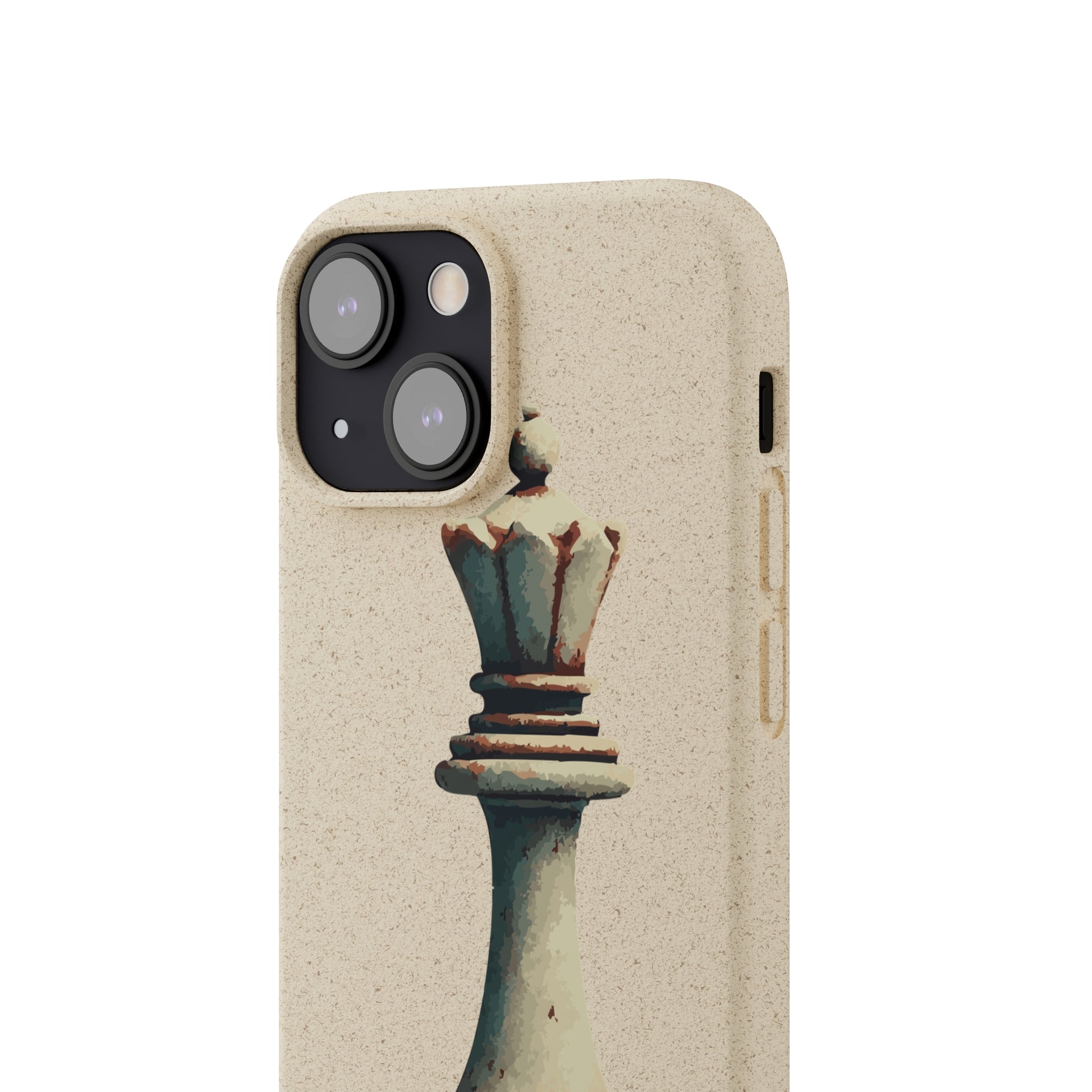 “Funda Biodegradable Reina de Ajedrez – Estilo Retro y Sostenible”   Phone Case