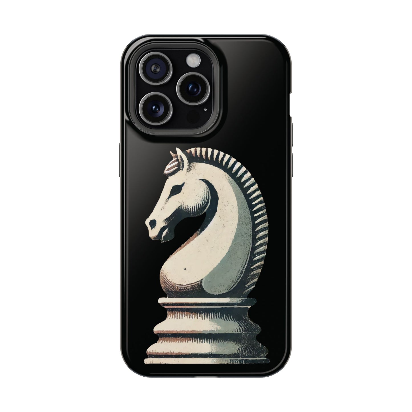 “Magnetic Tough Phone Case – Vintage Knight Design, Durable Protection”   Phone Case  27.00 iPhone-15-Pro-Max-Glossy