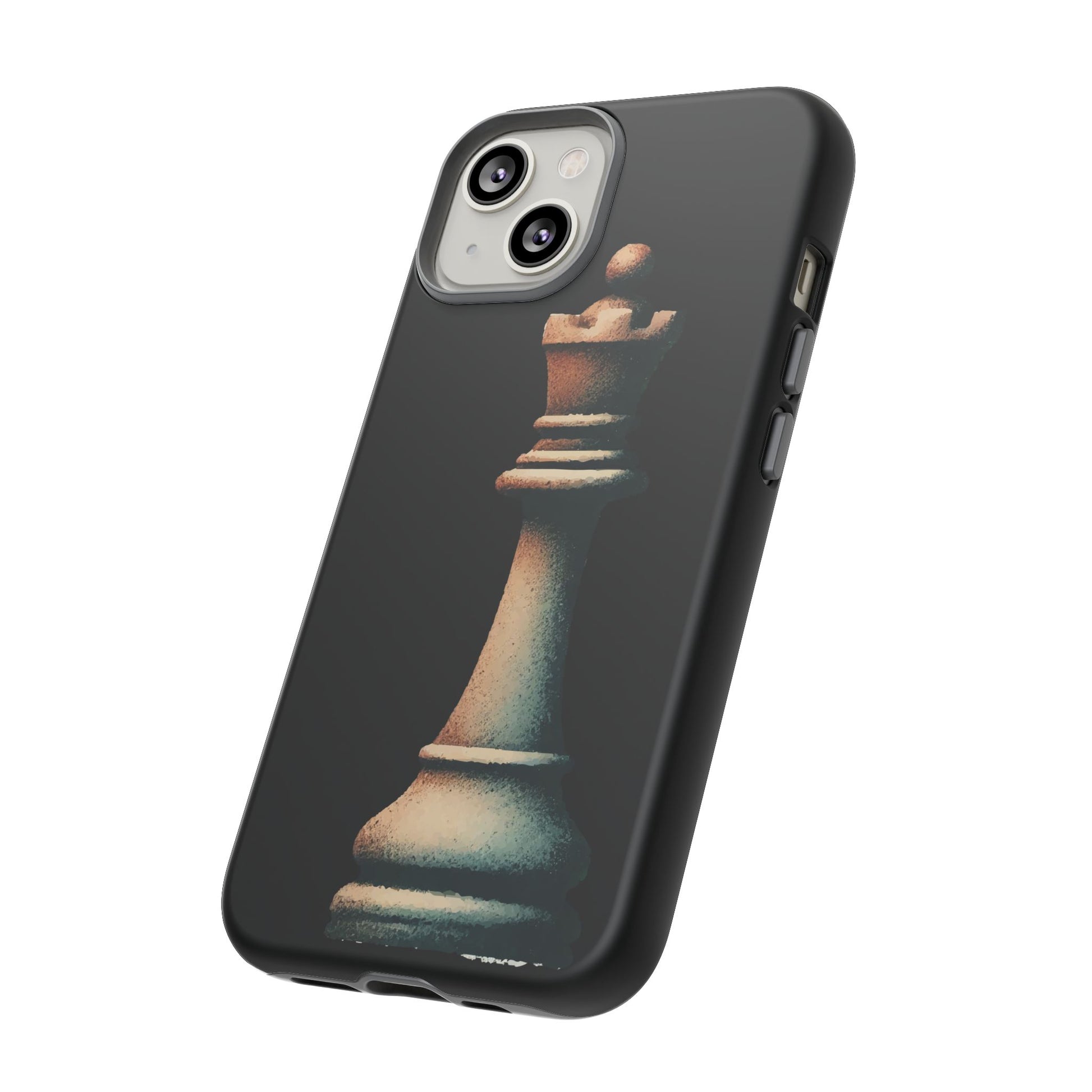 “Tough Phone Case – Vintage Rook Design, Dual-Layer Protection”   Phone Case