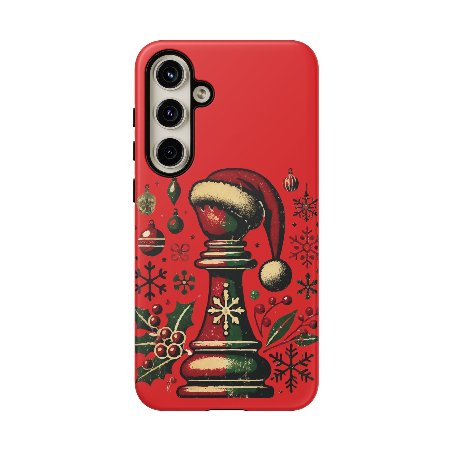 Fundas Tough para Móvil - Alfil Vintage Navideño, Doble Protección   Phone Case  24.00 Samsung-Galaxy-S24-Plus-Matte