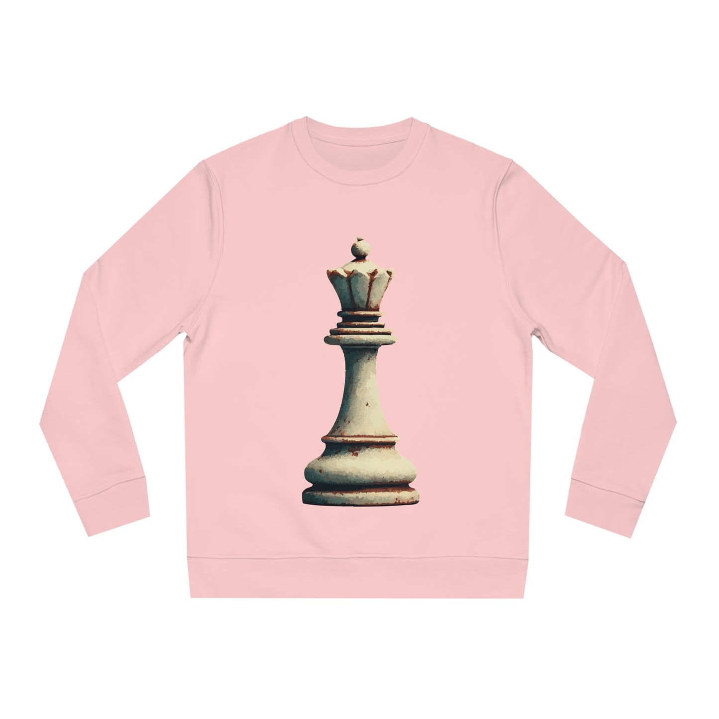 “Sudadera Unisex Reina de Ajedrez – Estilo Clásico en Algodón Orgánico”   Sweatshirt  63.00 Cotton-Pink-2XL