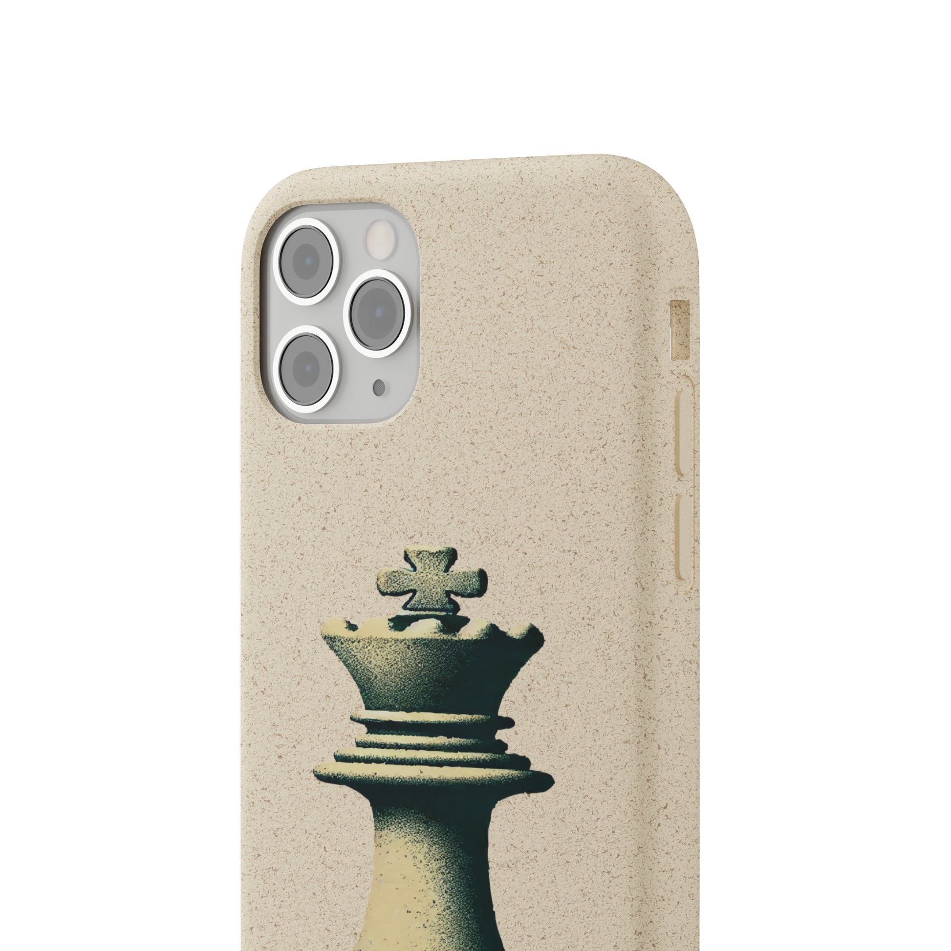 “Funda Biodegradable Rey de Ajedrez – Estilo Vintage y Sostenible”   Phone Case