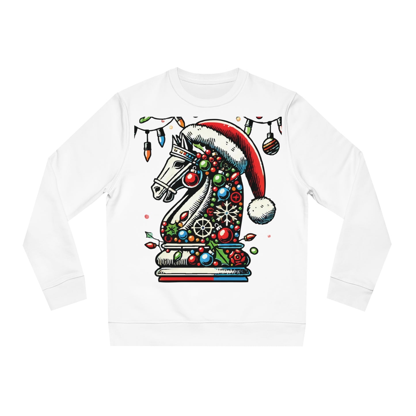 Sudadera Unisex Changer de Navidad – Cómoda, Sostenible y Festiva   Sweatshirt  63.00 White-2XL