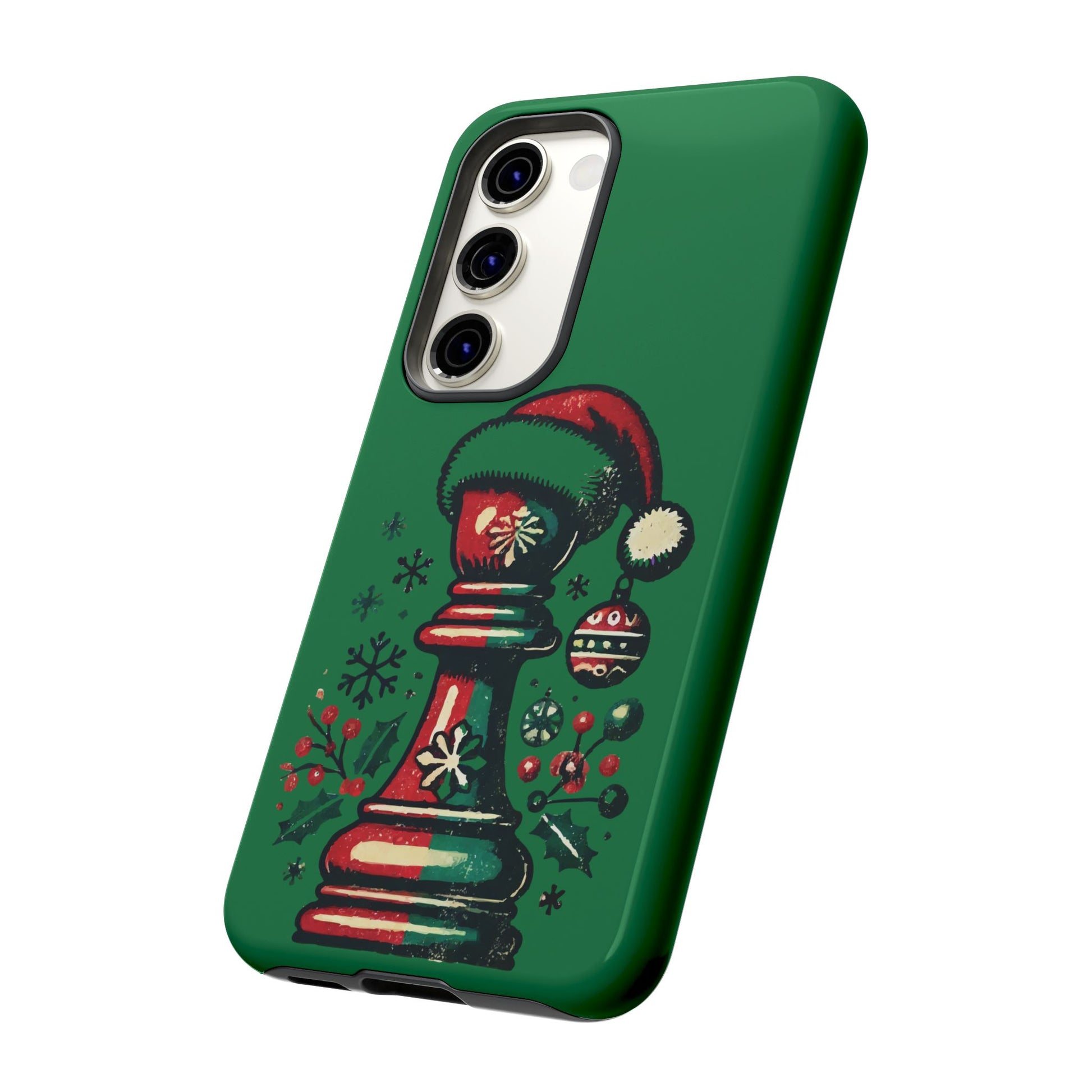 Funda Tough Case Peón Vintage Navidad - iPhone, Samsung, Google Pixel   Phone Case