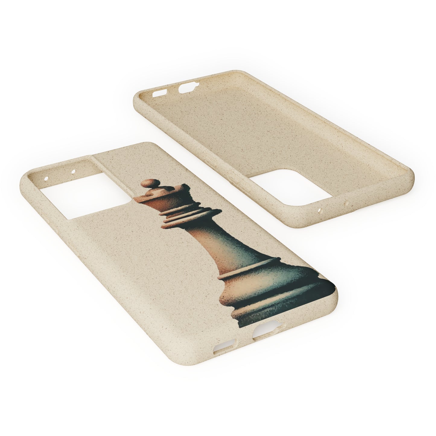 “Biodegradable Phone Case – Vintage Rook Design, Eco-Friendly Choice”   Phone Case