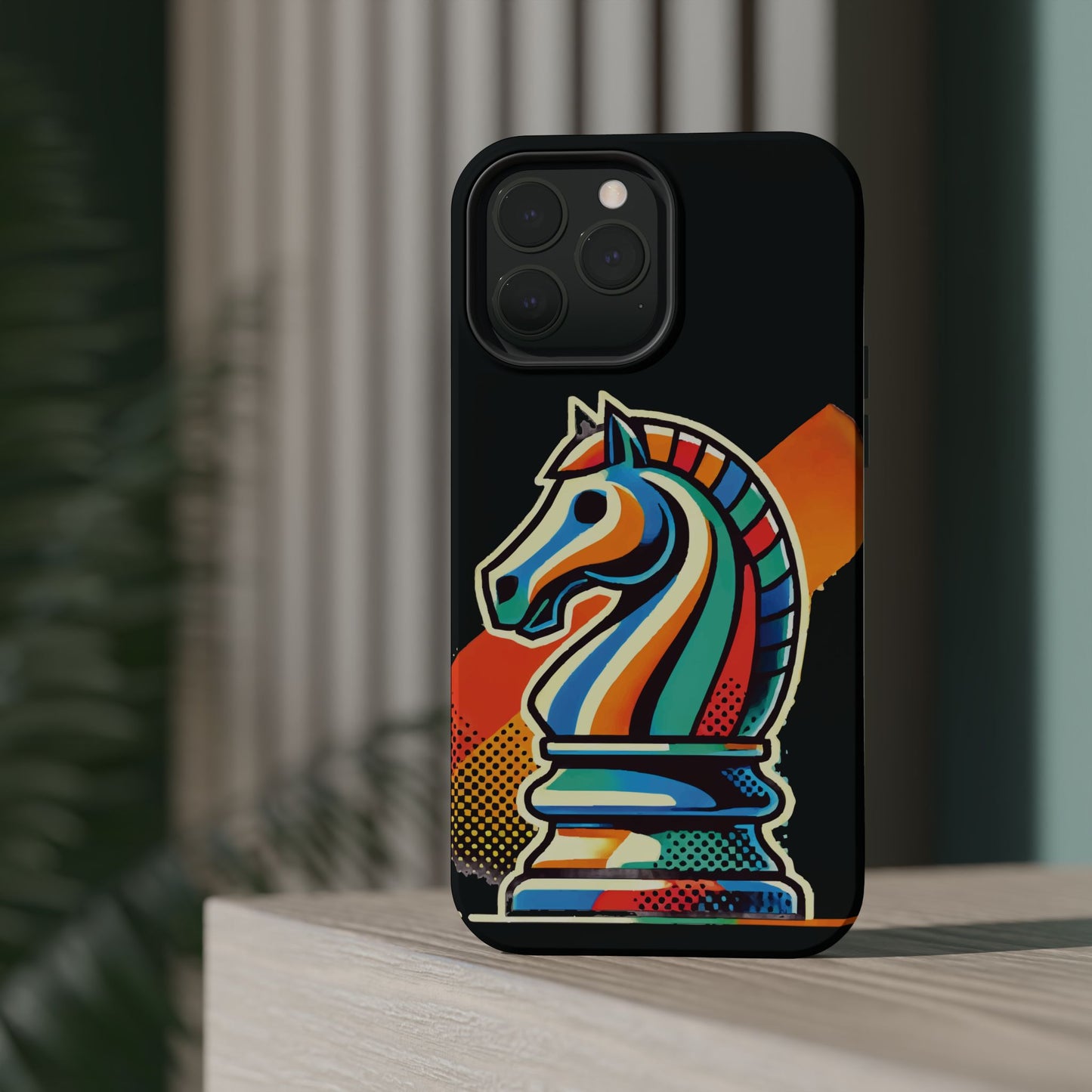 “Funda Magnética Resistente para iPhone – Diseño Pop Art con MagSafe®”   Phone Case