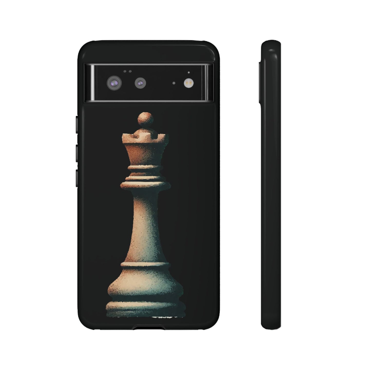 “Tough Phone Case – Vintage Rook Design, Dual-Layer Protection”   Phone Case  27.00 Google-Pixel-6-Glossy