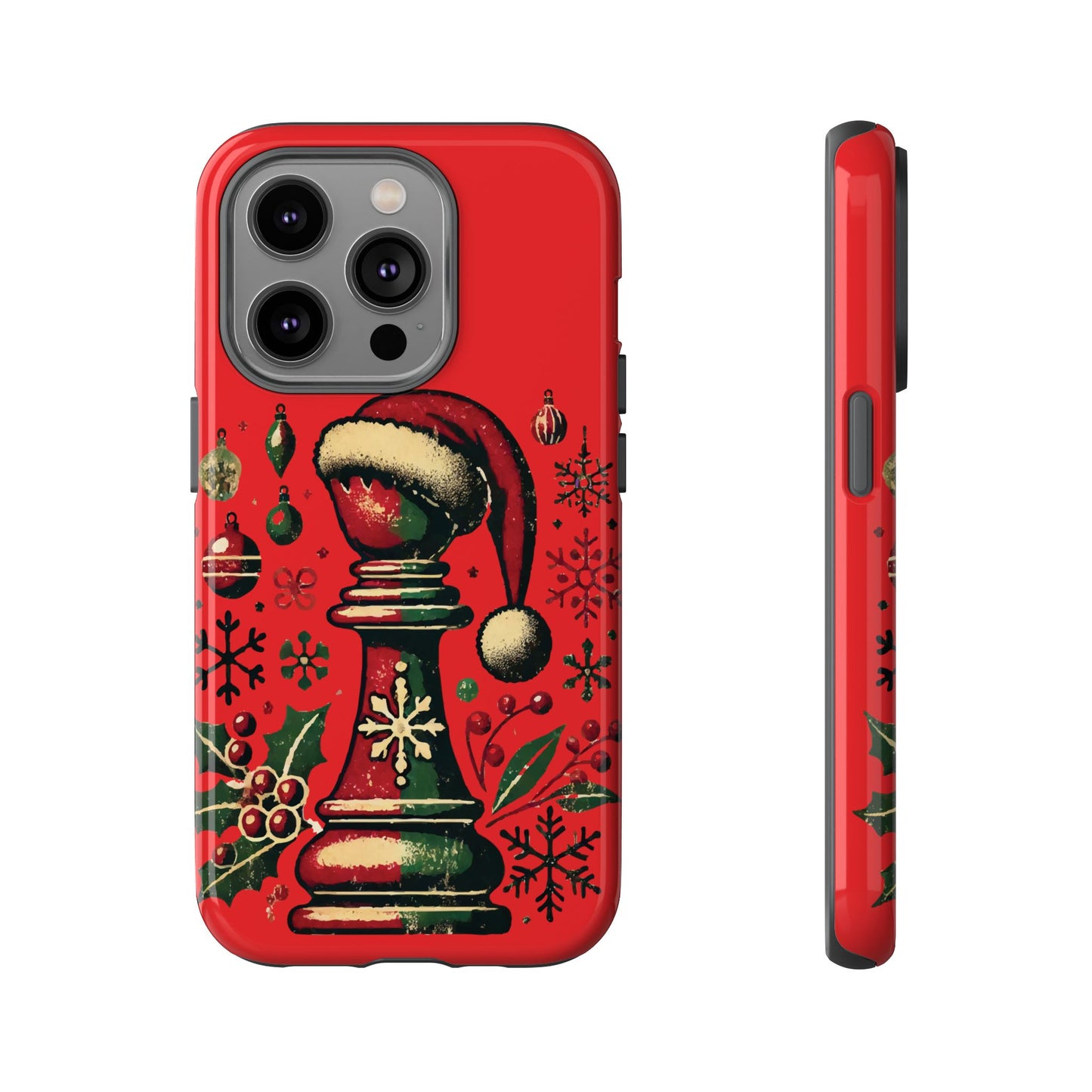 Fundas Tough para Móvil - Alfil Vintage Navideño, Doble Protección   Phone Case  24.00 iPhone-14-Pro-Glossy