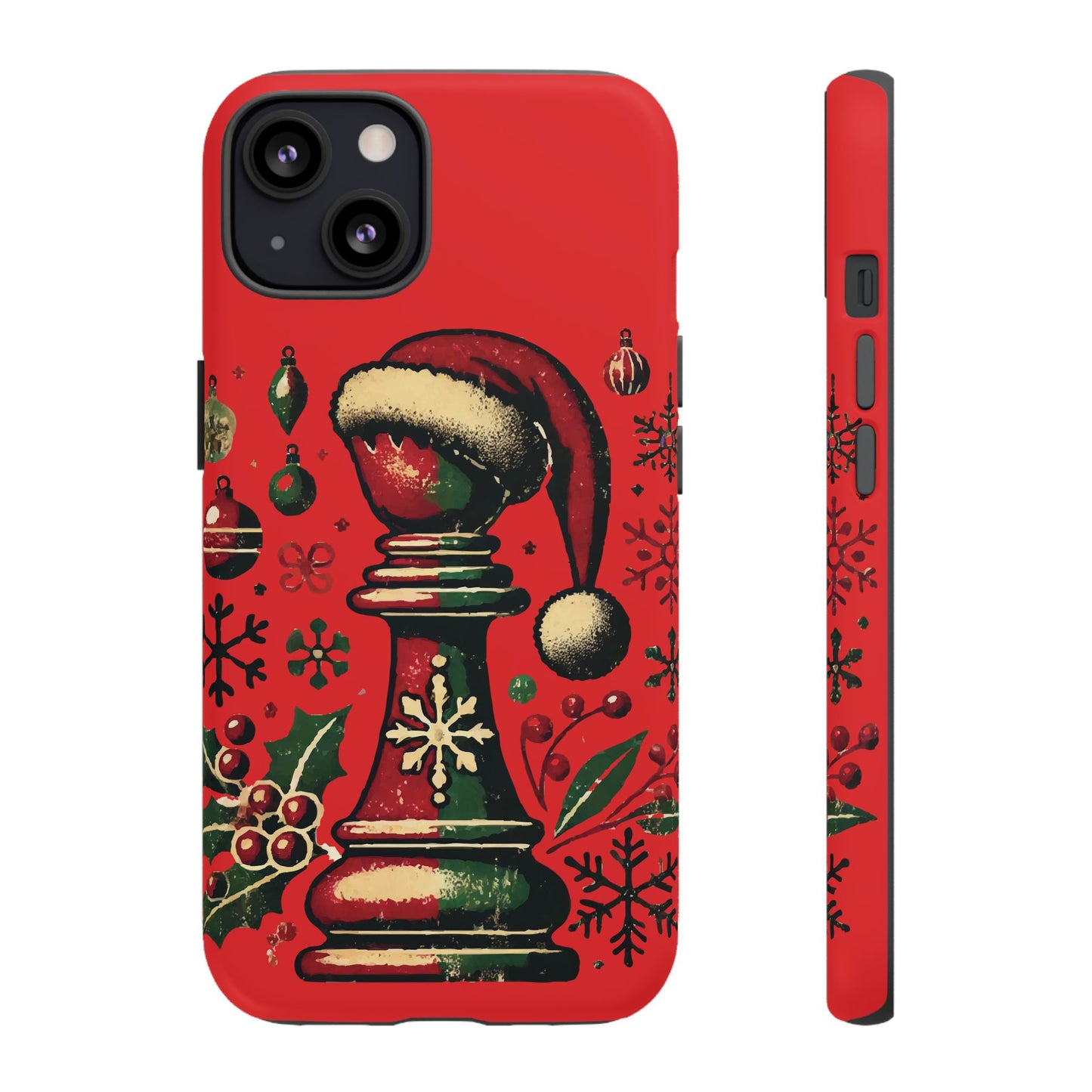 Fundas Tough para Móvil - Alfil Vintage Navideño, Doble Protección   Phone Case  24.00 iPhone-13-Matte