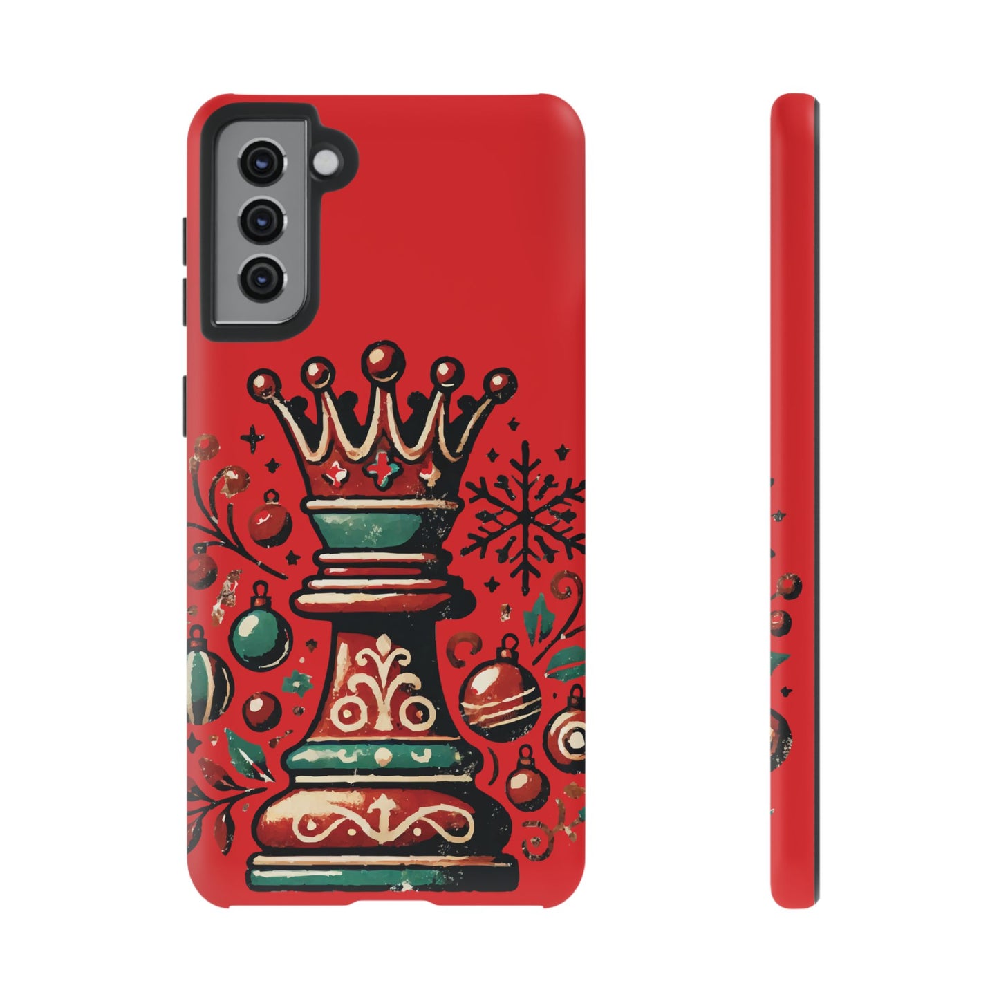 Funda Tough Case Reina Ajedrez Vintage Navideño – Protección y Estilo   Phone Case  24.00 Samsung-Galaxy-S21-Plus-Matte