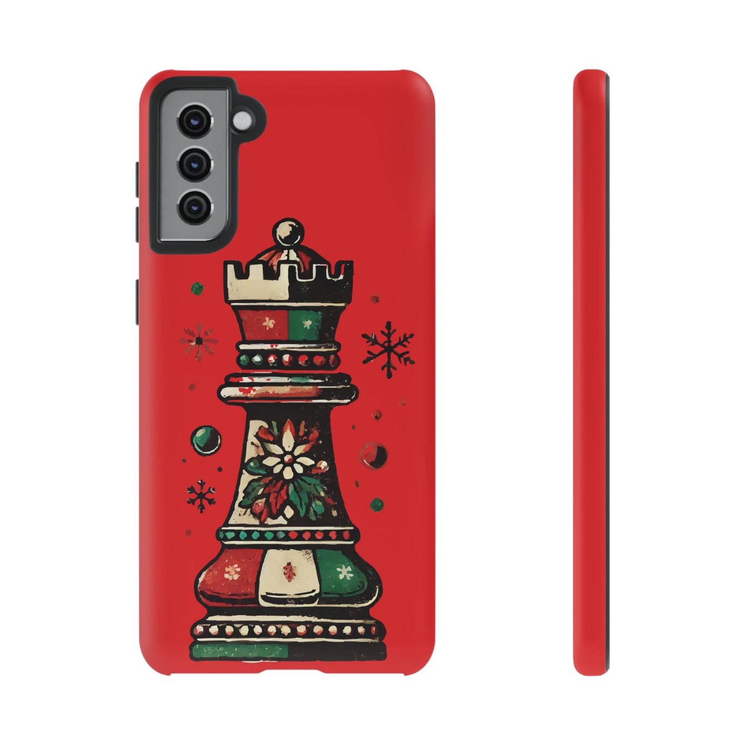 Funda Protectora para Móvil con Diseño de Torre de Ajedrez Vintage Navideño   Phone Case  24.00 Samsung-Galaxy-S21-Plus-Matte