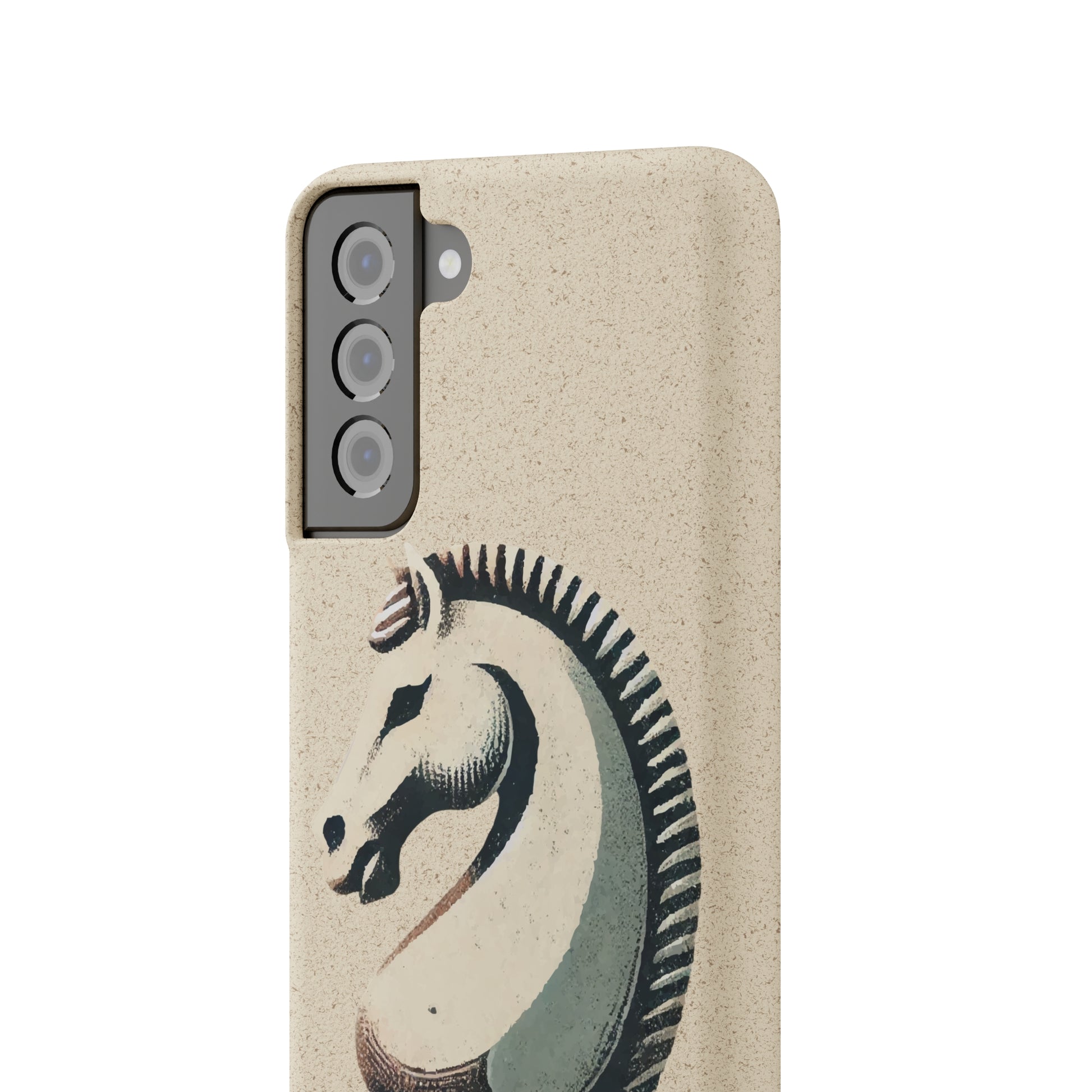 “Biodegradable Phone Case – Vintage Knight Design, Eco-Friendly Choice”   Phone Case