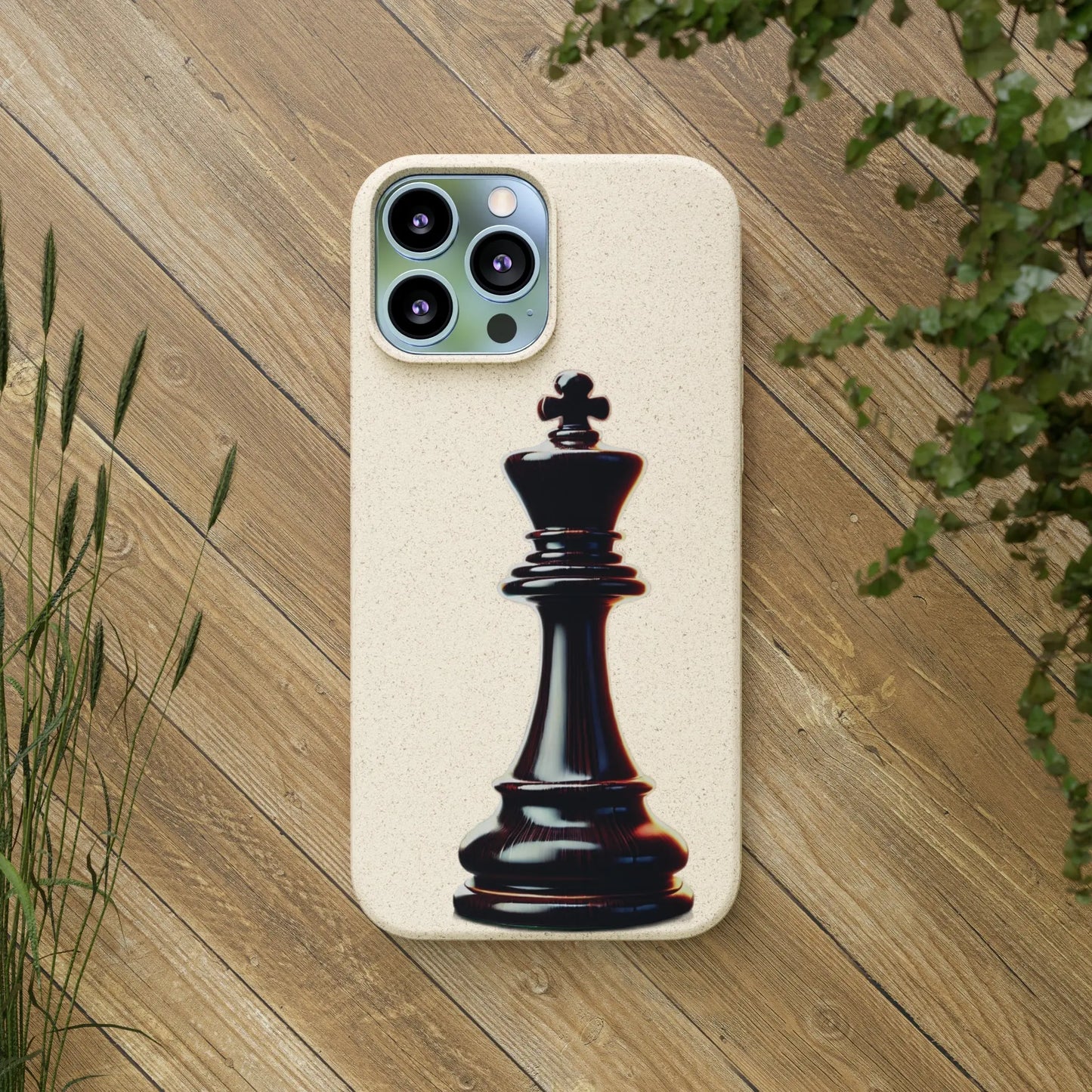 Biodegradable Phone Case Chess King Design Printify  Phone Case