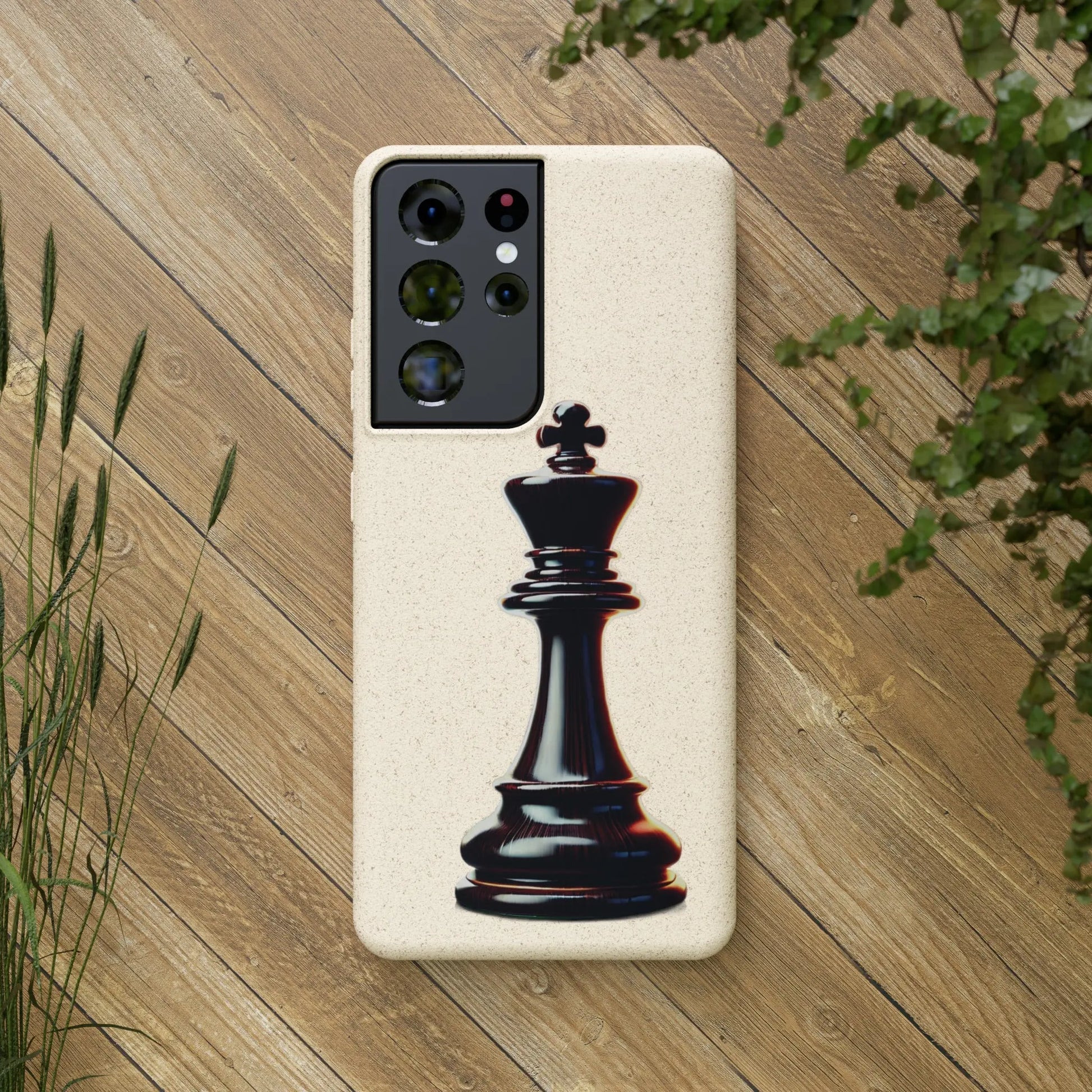 Biodegradable Phone Case Chess King Design Printify  Phone Case