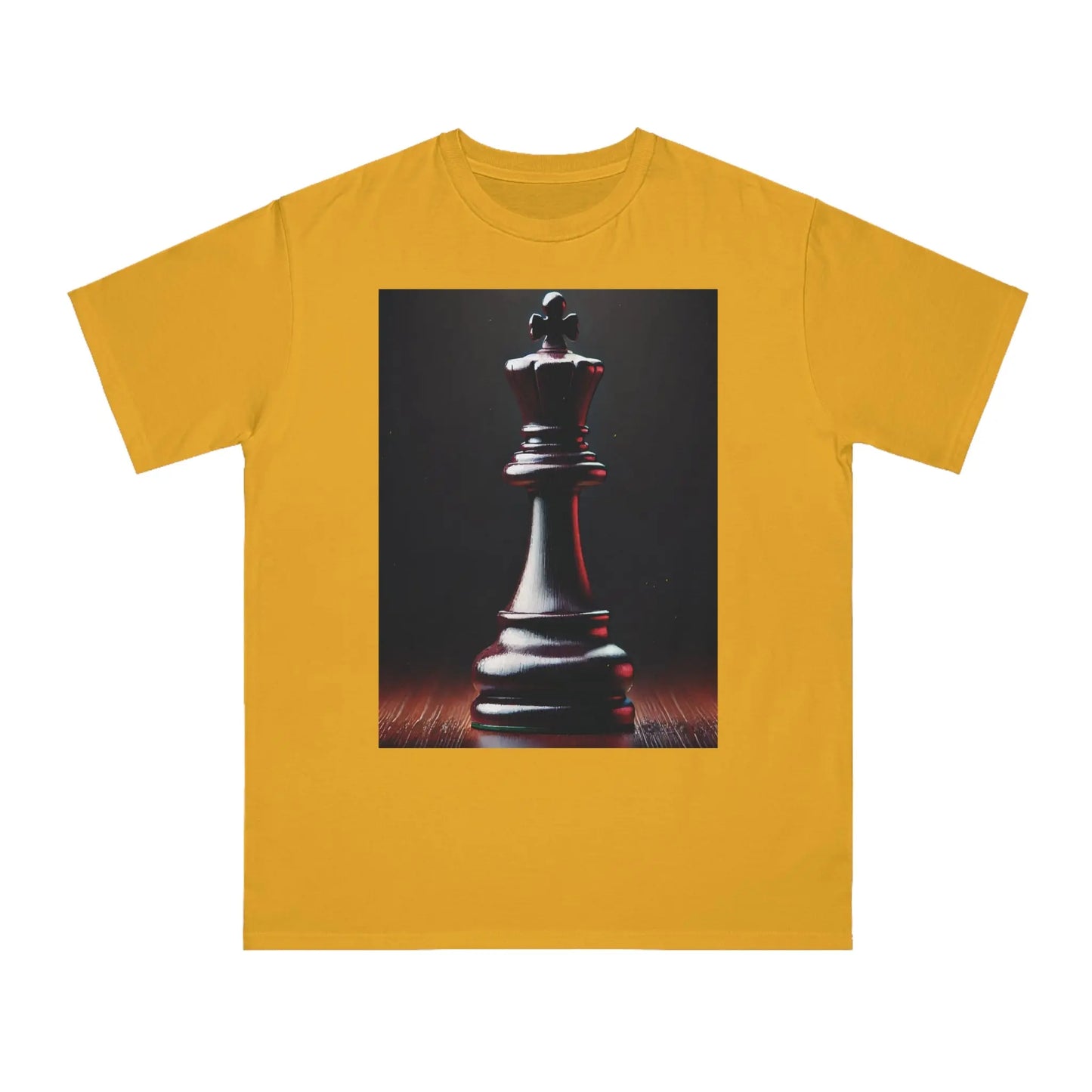 Chess King Organic T-Shirt - Hyperrealistic Design for Chess Lovers Printify  T-Shirt