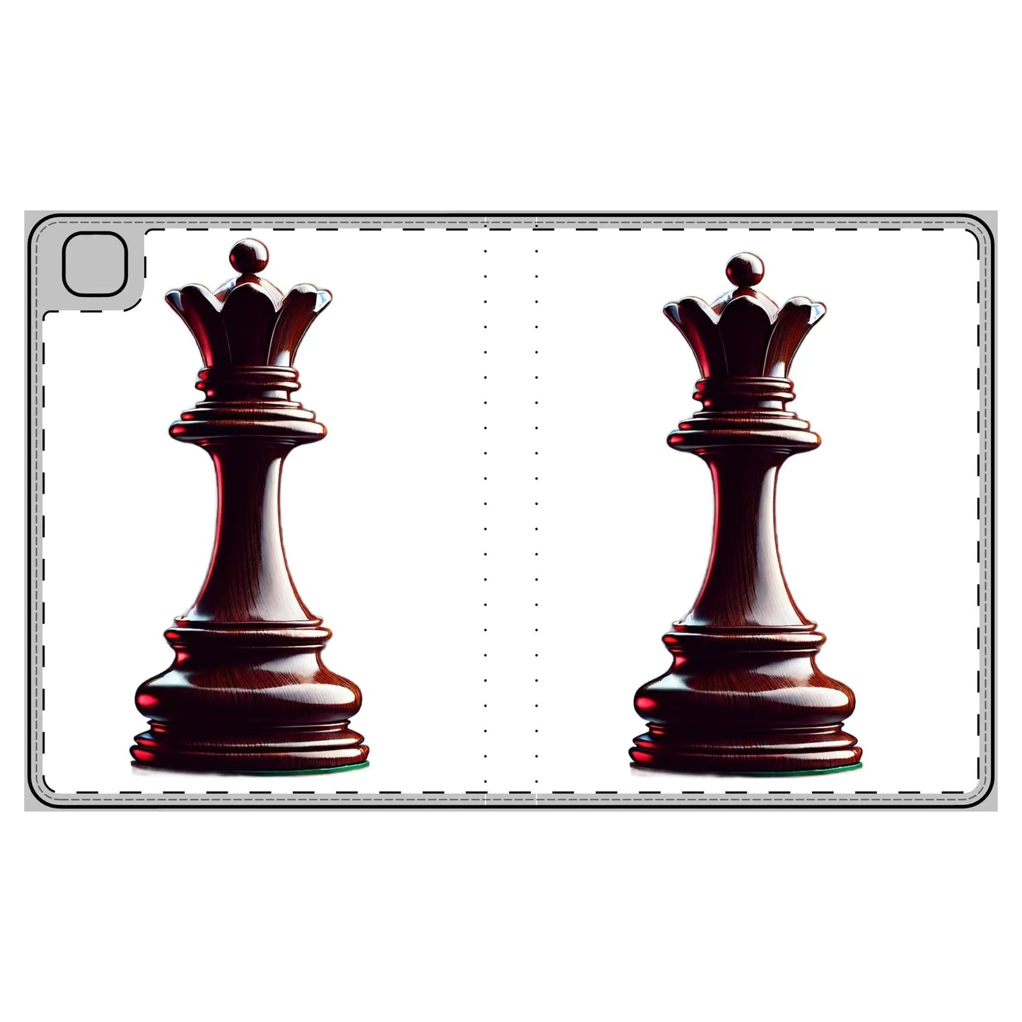 Funda Billetera para iPad - Diseño Reina de Ajedrez Printify  Phone Case