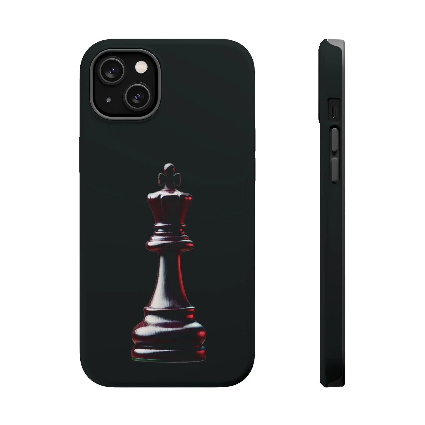 Funda Magnética Premium para iPhone - Diseño Completo de Rey de Ajedrez Printify  Phone Case