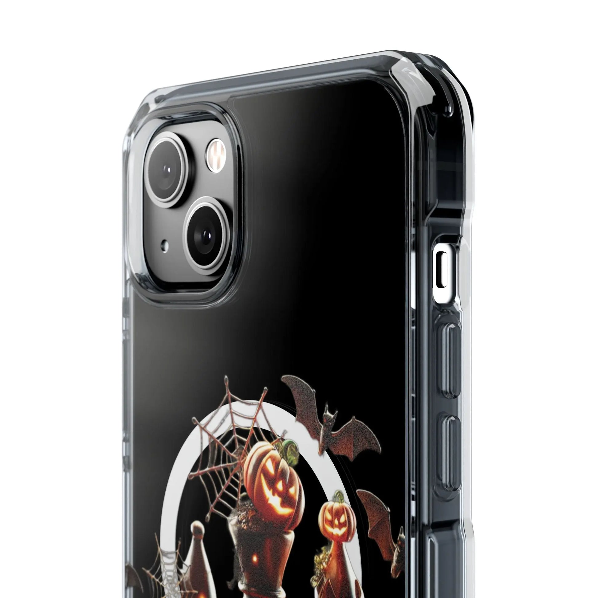 “Funda Magnética Transparente Impacto Ajedrez Halloween” Printify  Phone Case