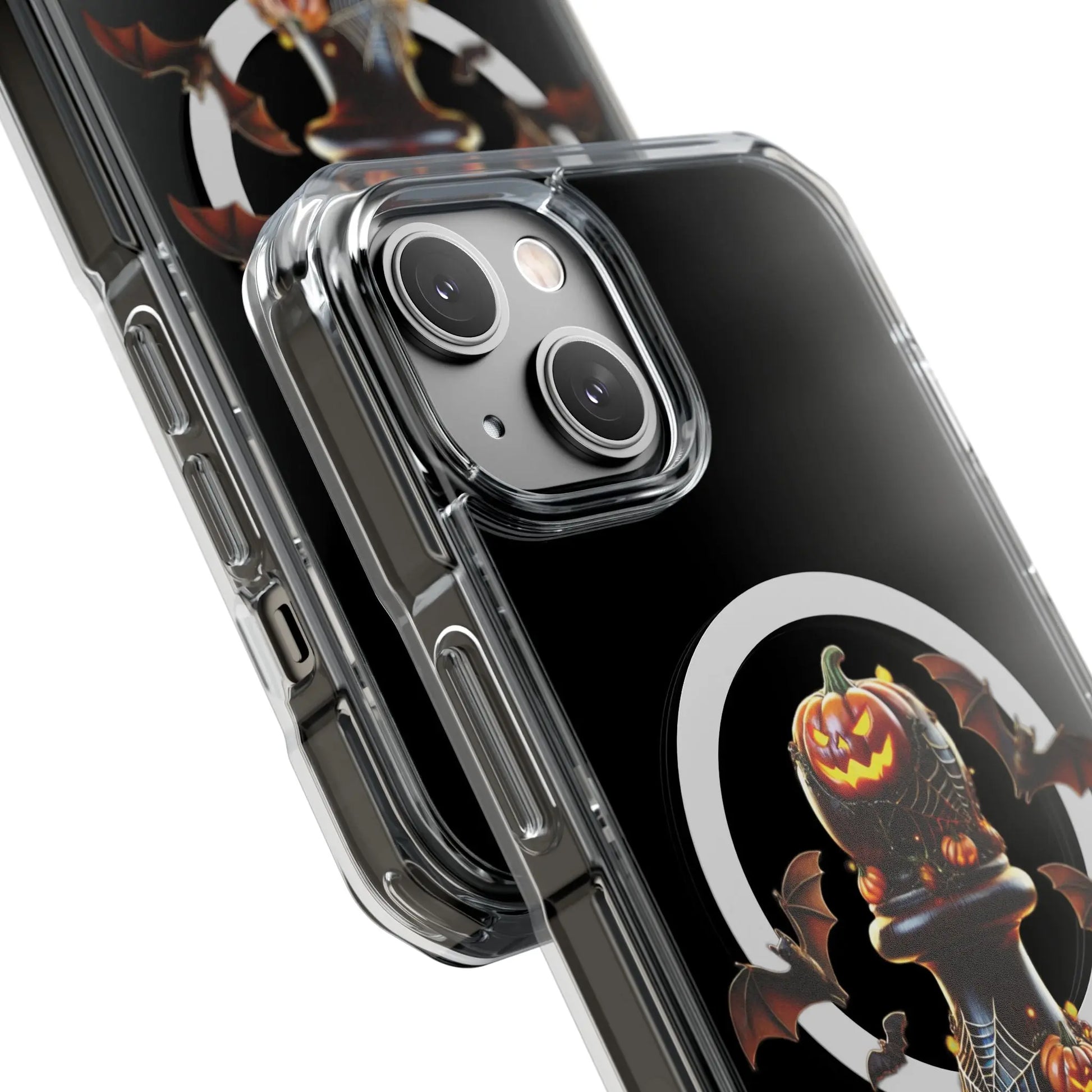 “Funda Magnética Transparente Peón de Ajedrez Halloween” Printify  Phone Case