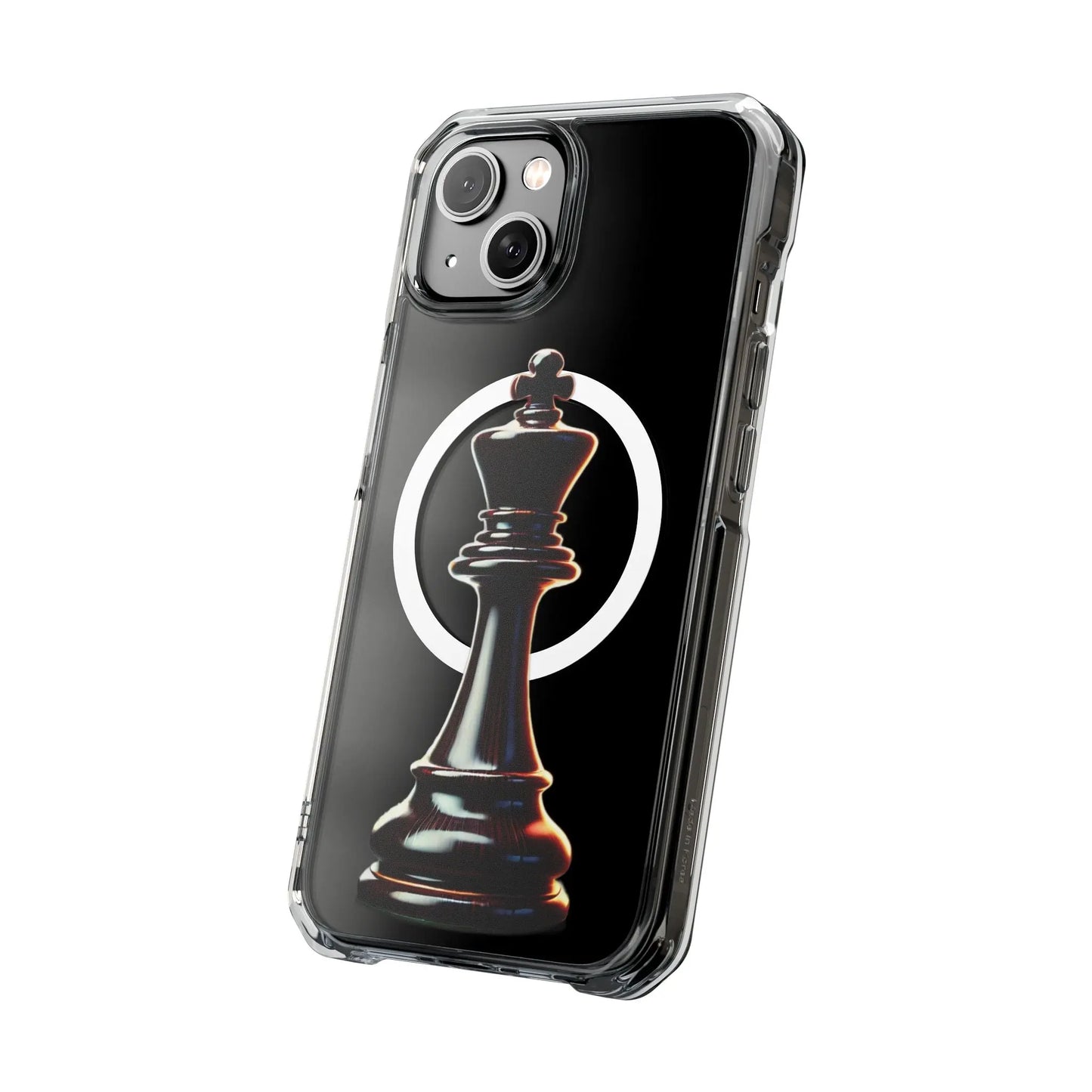 Funda iPhone con Diseño de Rey de Ajedrez Hiperrealista Printify  Phone Case