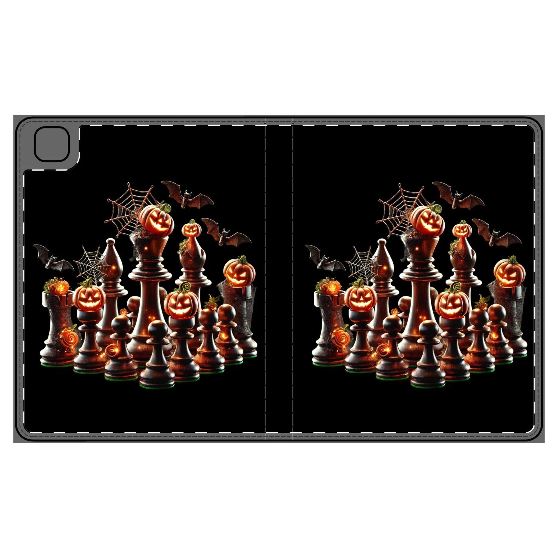 Funda para iPad Halloween Chess Hyperrealist - Protege tu iPad con Estilo Printify  Phone Case