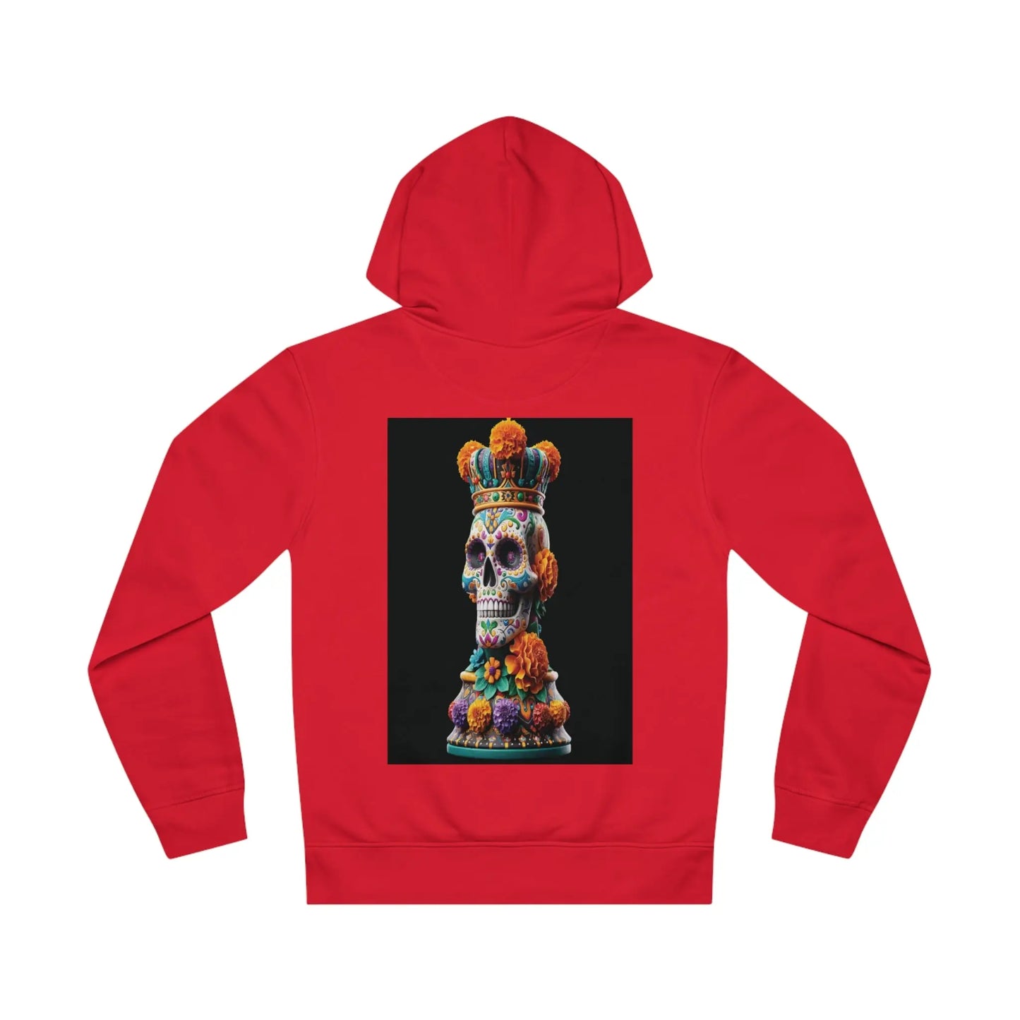 Hoodie Día de los Muertos Unisex Sostenible – Estilo Tradicional con Material Reciclado Printify  Hoodie