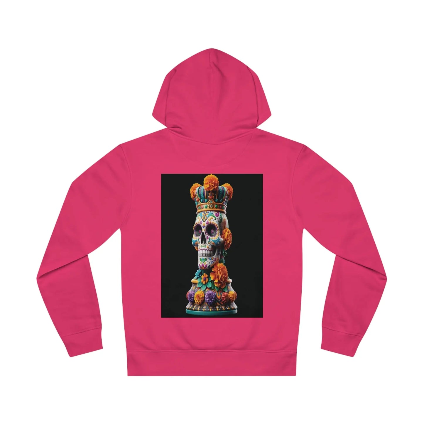 Hoodie Día de los Muertos Unisex Sostenible – Estilo Tradicional con Material Reciclado Printify  Hoodie