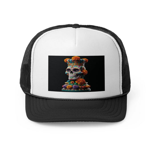 “Rey del Día de los Muertos - Gorra de Camionero Unisex” Printify  Hats