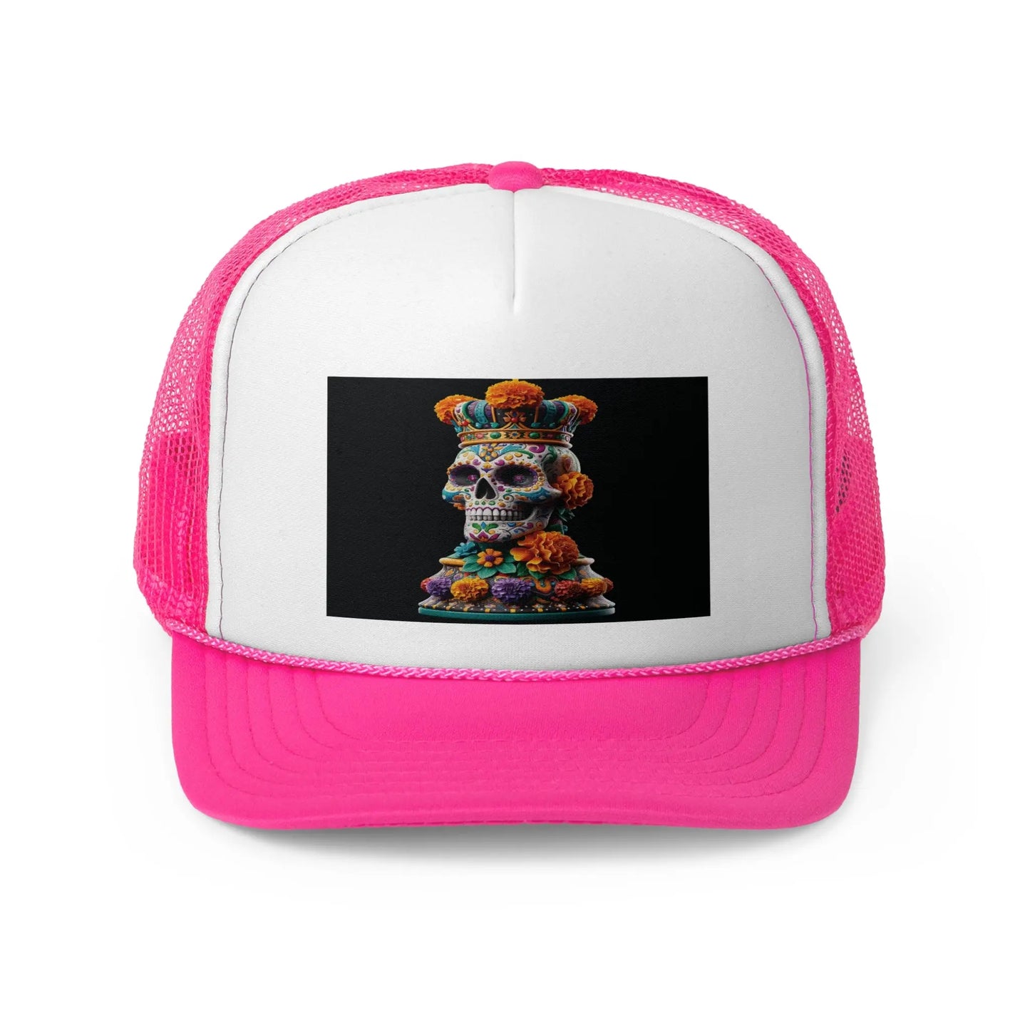 “Rey del Día de los Muertos - Gorra de Camionero Unisex” Printify  Hats